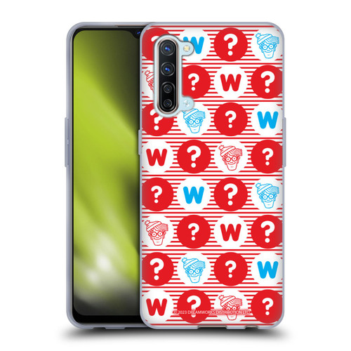 Where's Wally? Graphics Circle Soft Gel Case for OPPO Find X2 Lite 5G
