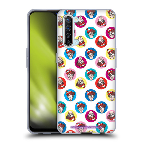 Where's Wally? Graphics Face Pattern Soft Gel Case for OPPO Find X2 Lite 5G