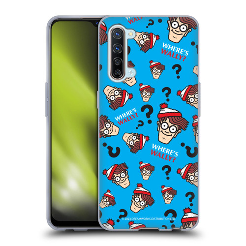 Where's Wally? Graphics Head Pattern Soft Gel Case for OPPO Find X2 Lite 5G