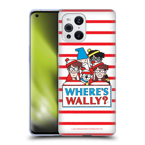 Where's Wally? Graphics Characters Soft Gel Case for OPPO Find X3 / Pro