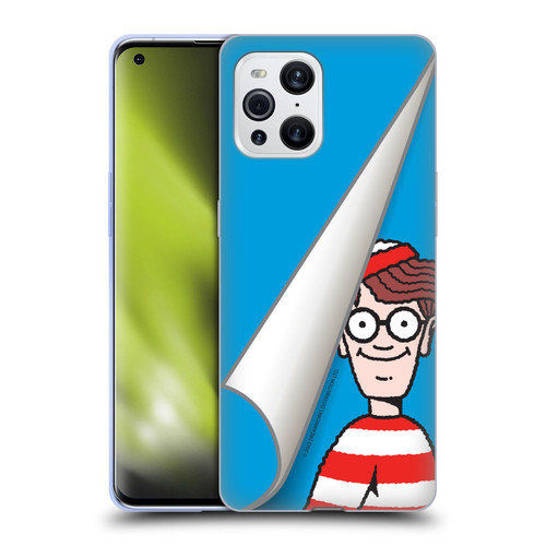 Where's Wally? Graphics Peek Soft Gel Case for OPPO Find X3 / Pro