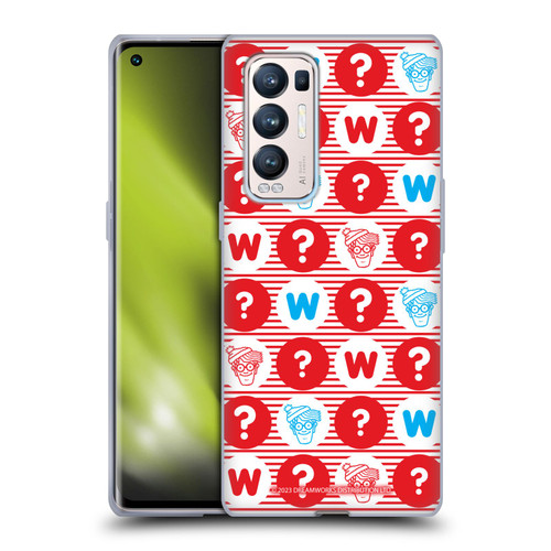 Where's Wally? Graphics Circle Soft Gel Case for OPPO Find X3 Neo / Reno5 Pro+ 5G