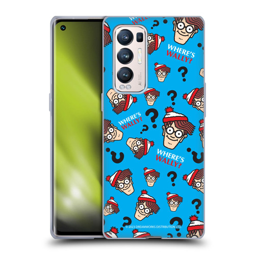 Where's Wally? Graphics Head Pattern Soft Gel Case for OPPO Find X3 Neo / Reno5 Pro+ 5G