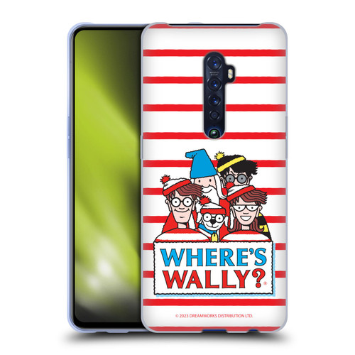 Where's Wally? Graphics Characters Soft Gel Case for OPPO Reno 2