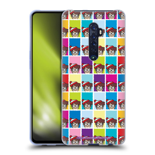 Where's Wally? Graphics Portrait Pattern Soft Gel Case for OPPO Reno 2