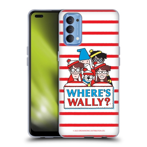Where's Wally? Graphics Characters Soft Gel Case for OPPO Reno 4 5G