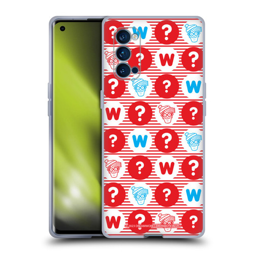 Where's Wally? Graphics Circle Soft Gel Case for OPPO Reno 4 Pro 5G