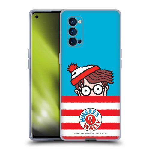 Where's Wally? Graphics Half Face Soft Gel Case for OPPO Reno 4 Pro 5G