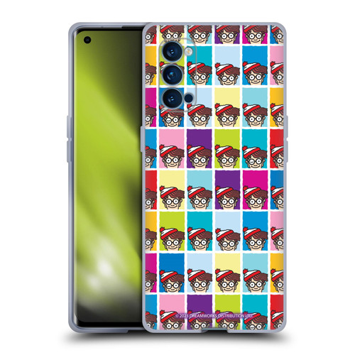 Where's Wally? Graphics Portrait Pattern Soft Gel Case for OPPO Reno 4 Pro 5G