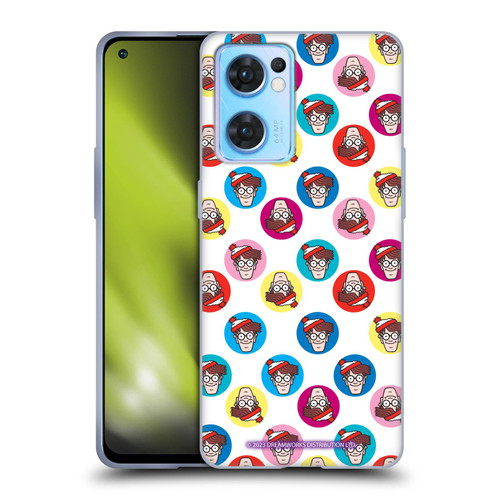 Where's Wally? Graphics Face Pattern Soft Gel Case for OPPO Reno7 5G / Find X5 Lite