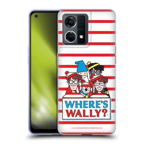 Where's Wally? Graphics Characters Soft Gel Case for OPPO Reno8 4G