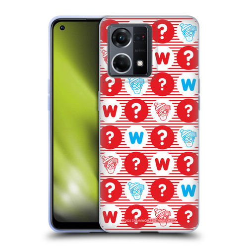 Where's Wally? Graphics Circle Soft Gel Case for OPPO Reno8 4G
