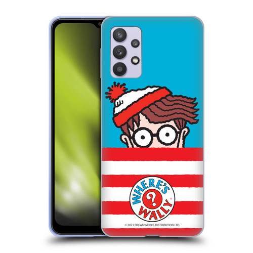 Where's Wally? Graphics Half Face Soft Gel Case for Samsung Galaxy A32 5G / M32 5G (2021)