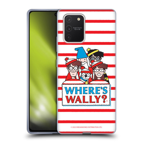 Where's Wally? Graphics Characters Soft Gel Case for Samsung Galaxy S10 Lite