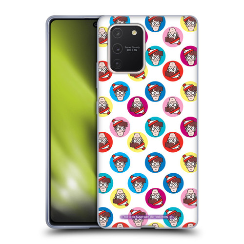 Where's Wally? Graphics Face Pattern Soft Gel Case for Samsung Galaxy S10 Lite