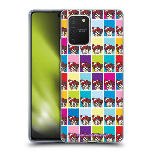 Where's Wally? Graphics Portrait Pattern Soft Gel Case for Samsung Galaxy S10 Lite