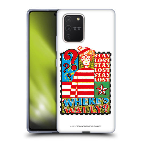 Where's Wally? Graphics Stay Lost Soft Gel Case for Samsung Galaxy S10 Lite