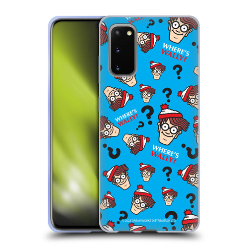 Where's Wally? Graphics Head Pattern Soft Gel Case for Samsung Galaxy S20 / S20 5G