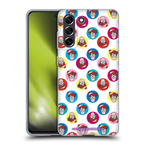 Where's Wally? Graphics Face Pattern Soft Gel Case for Samsung Galaxy S21 FE 5G