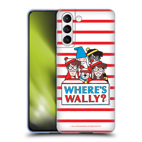 Where's Wally? Graphics Characters Soft Gel Case for Samsung Galaxy S21 5G