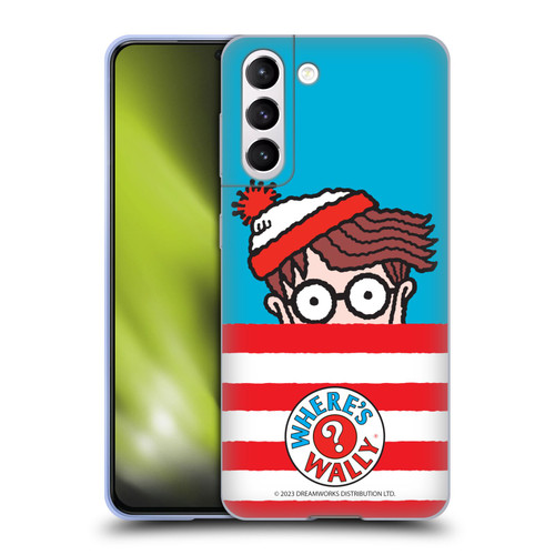 Where's Wally? Graphics Half Face Soft Gel Case for Samsung Galaxy S21 5G