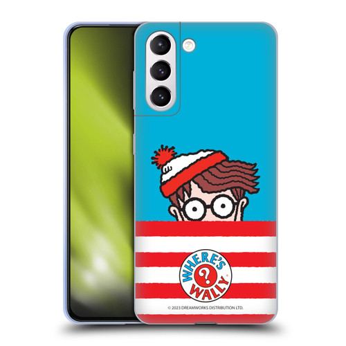 Where's Wally? Graphics Half Face Soft Gel Case for Samsung Galaxy S21+ 5G