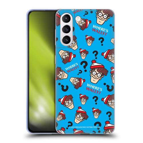 Where's Wally? Graphics Head Pattern Soft Gel Case for Samsung Galaxy S21+ 5G