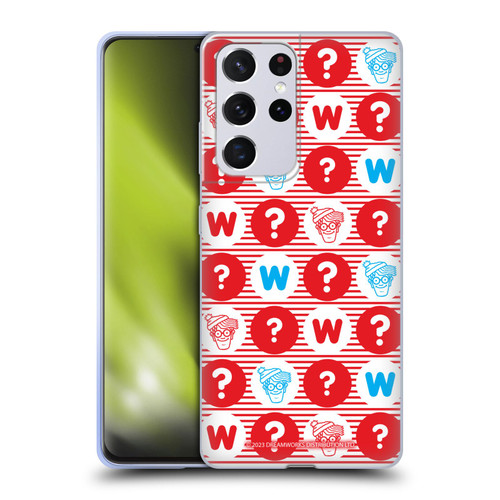Where's Wally? Graphics Circle Soft Gel Case for Samsung Galaxy S21 Ultra 5G