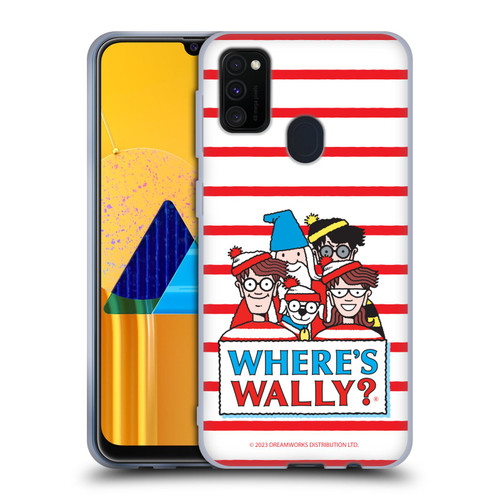 Where's Wally? Graphics Characters Soft Gel Case for Samsung Galaxy M30s (2019)/M21 (2020)