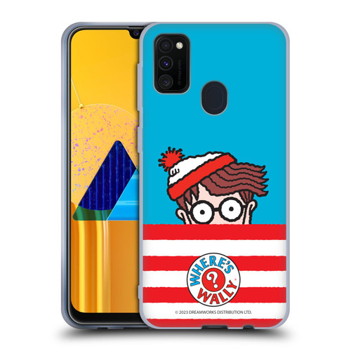 Where's Wally? Graphics Half Face Soft Gel Case for Samsung Galaxy M30s (2019)/M21 (2020)
