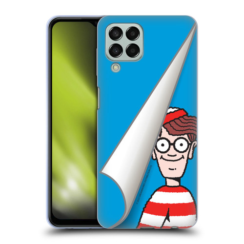 Where's Wally? Graphics Peek Soft Gel Case for Samsung Galaxy M33 (2022)