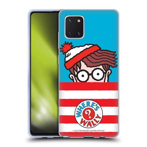 Where's Wally? Graphics Half Face Soft Gel Case for Samsung Galaxy Note10 Lite