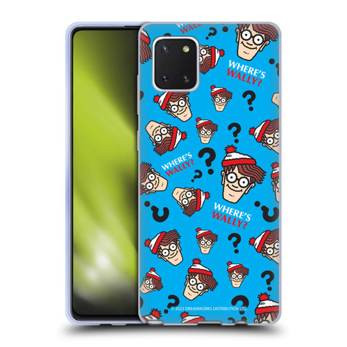 Where's Wally? Graphics Head Pattern Soft Gel Case for Samsung Galaxy Note10 Lite