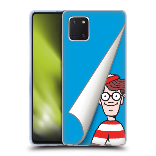 Where's Wally? Graphics Peek Soft Gel Case for Samsung Galaxy Note10 Lite
