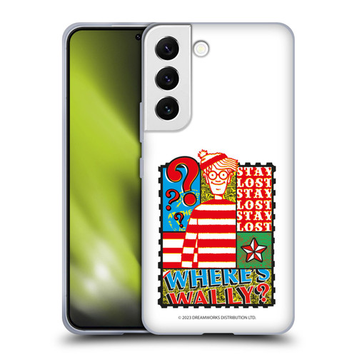 Where's Wally? Graphics Stay Lost Soft Gel Case for Samsung Galaxy S22 5G