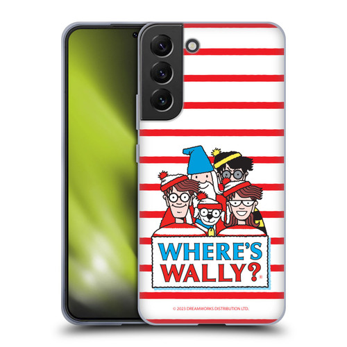 Where's Wally? Graphics Characters Soft Gel Case for Samsung Galaxy S22+ 5G