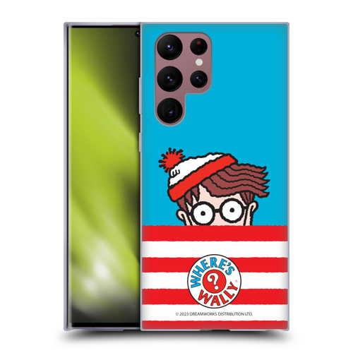 Where's Wally? Graphics Half Face Soft Gel Case for Samsung Galaxy S22 Ultra 5G