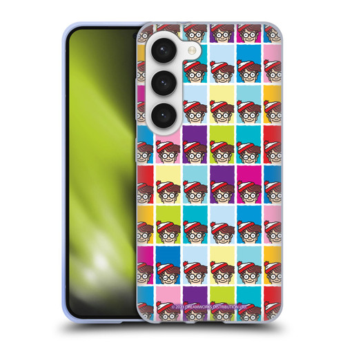 Where's Wally? Graphics Portrait Pattern Soft Gel Case for Samsung Galaxy S23 5G