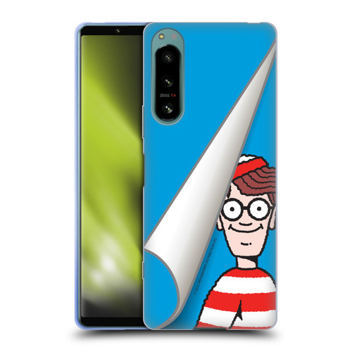 Where's Wally? Graphics Peek Soft Gel Case for Sony Xperia 5 IV