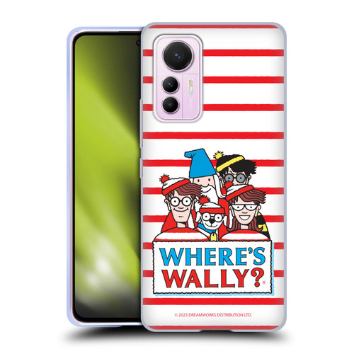 Where's Wally? Graphics Characters Soft Gel Case for Xiaomi 12 Lite
