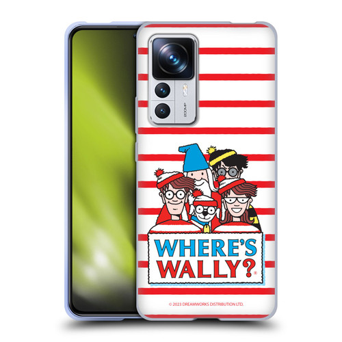 Where's Wally? Graphics Characters Soft Gel Case for Xiaomi 12T Pro