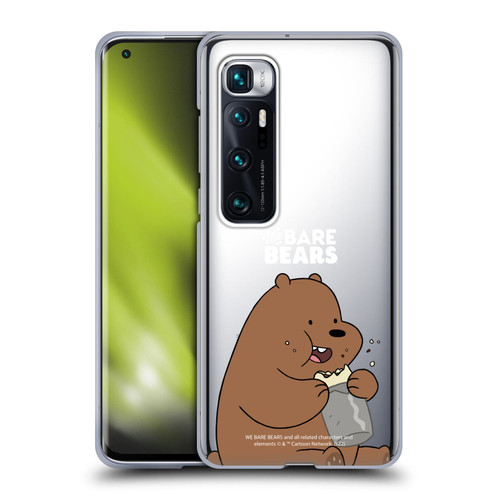 We Bare Bears Character Art Grizzly Soft Gel Case for Xiaomi Mi 10 Ultra 5G
