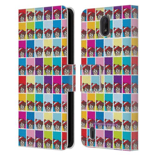 Where's Wally? Graphics Portrait Pattern Leather Book Wallet Case Cover For Nokia C01 Plus/C1 2nd Edition