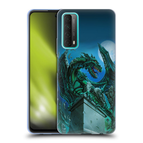 Ed Beard Jr Dragons The Awakening Soft Gel Case for Huawei P Smart (2021)