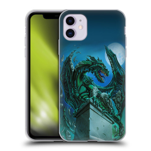 Ed Beard Jr Dragons The Awakening Soft Gel Case for Apple iPhone 11