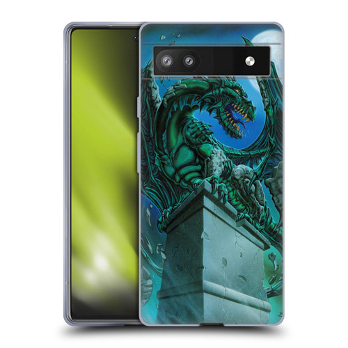 Ed Beard Jr Dragons The Awakening Soft Gel Case for Google Pixel 6a