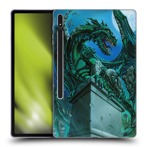 Ed Beard Jr Dragons The Awakening Soft Gel Case for Samsung Galaxy Tab S8 Plus