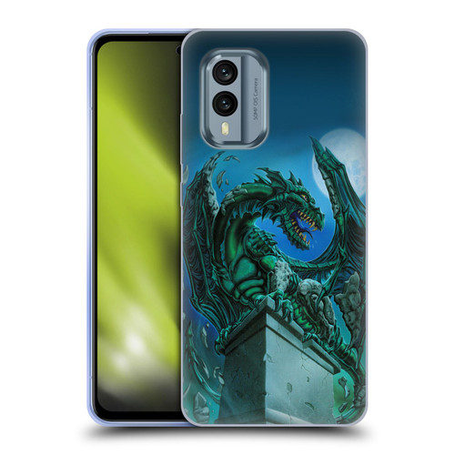 Ed Beard Jr Dragons The Awakening Soft Gel Case for Nokia X30