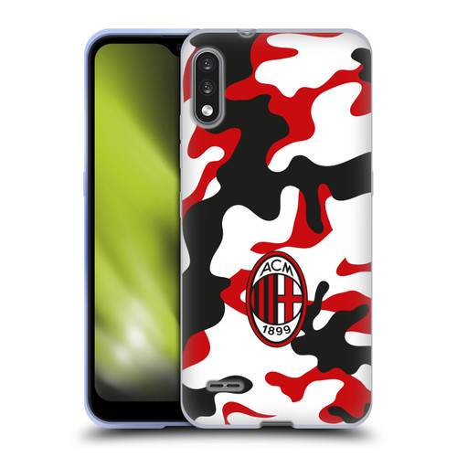AC Milan Crest Patterns Camouflage Soft Gel Case for LG K22