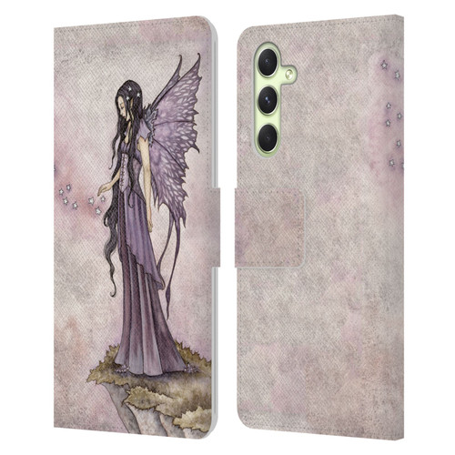 Amy Brown Magical Fairies I Will Return As Stars Fairy Leather Book Wallet Case Cover For Samsung Galaxy A54 5G